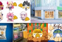 Penjualan Rice Cracker oleh VTuber di Mirai V Shop