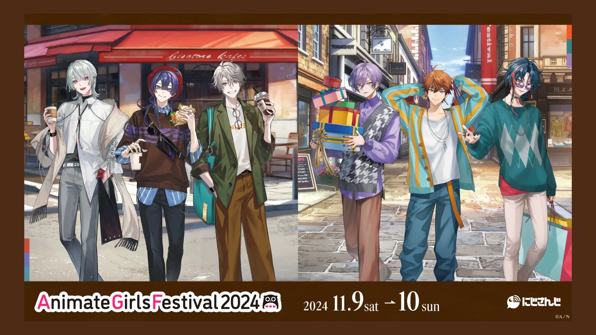 Nijisanji VΔLZ dan 3SKM Hadir di Animate Girls Festival 2024