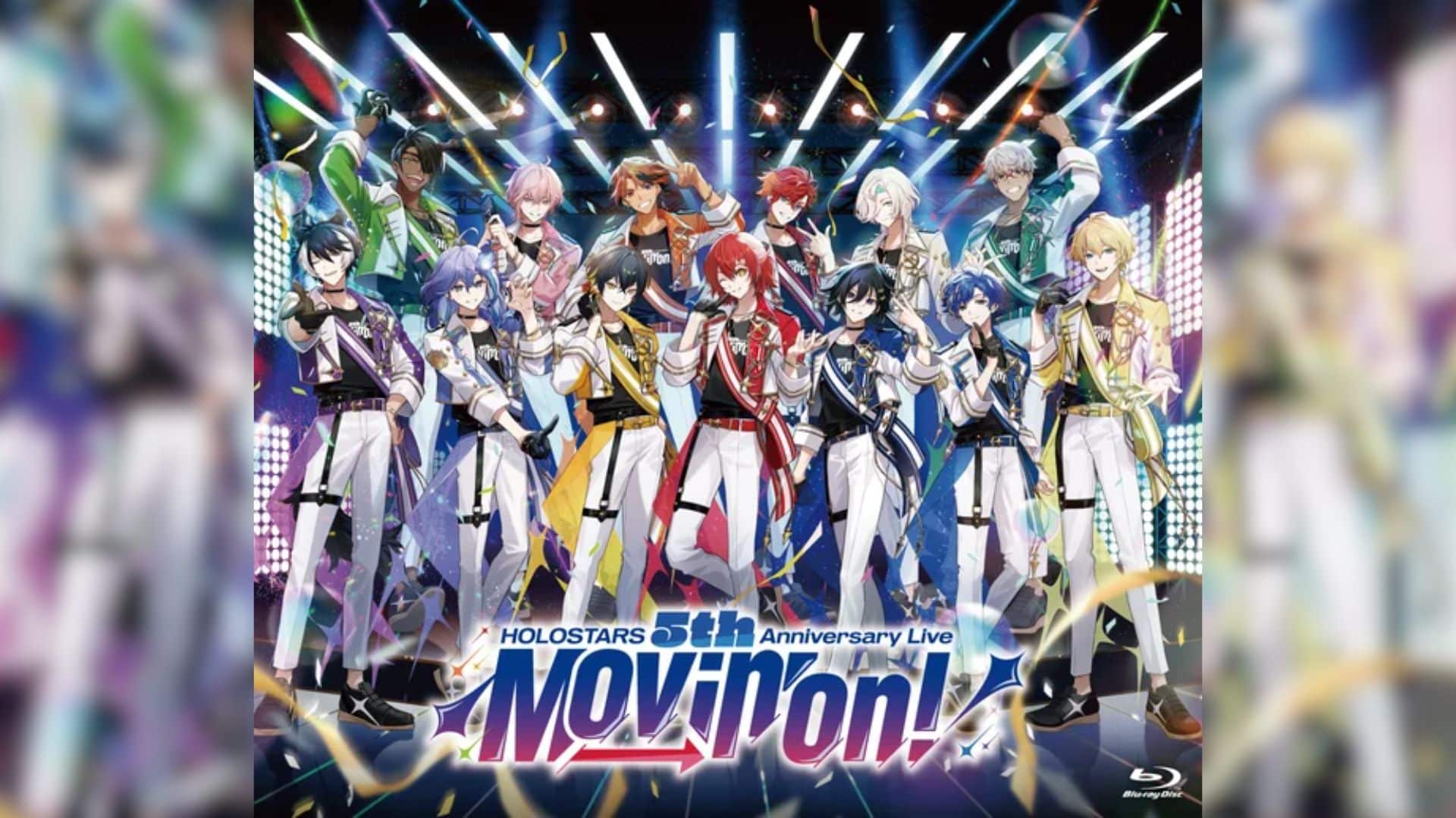 Blu-ray HOLOSTARS 5th Anniversary Live -Movin' On!- Resmi Dirilis