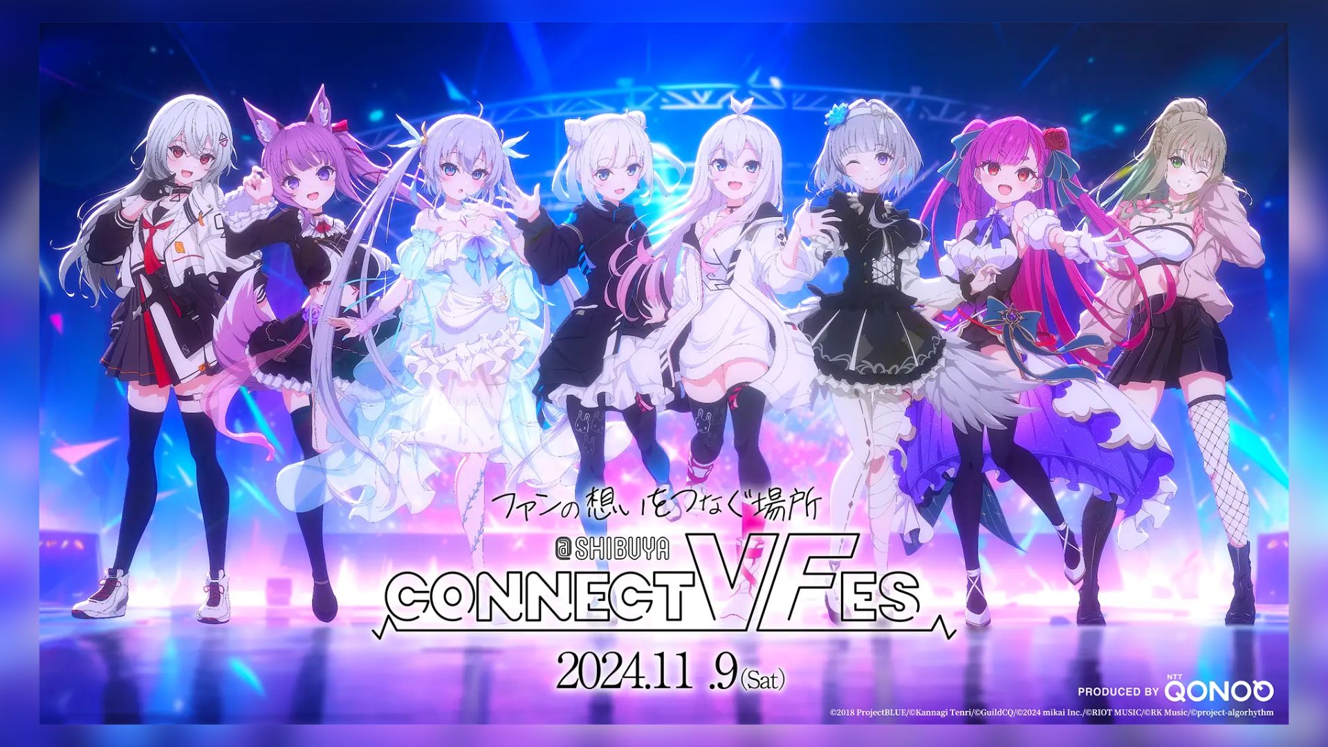 CONNECT V FES: Festival VTuber di Shibuya dan Akihabara