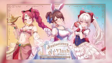 VTuber Project Vlash Rayakan 1 Tahun dengan Barang Spesial