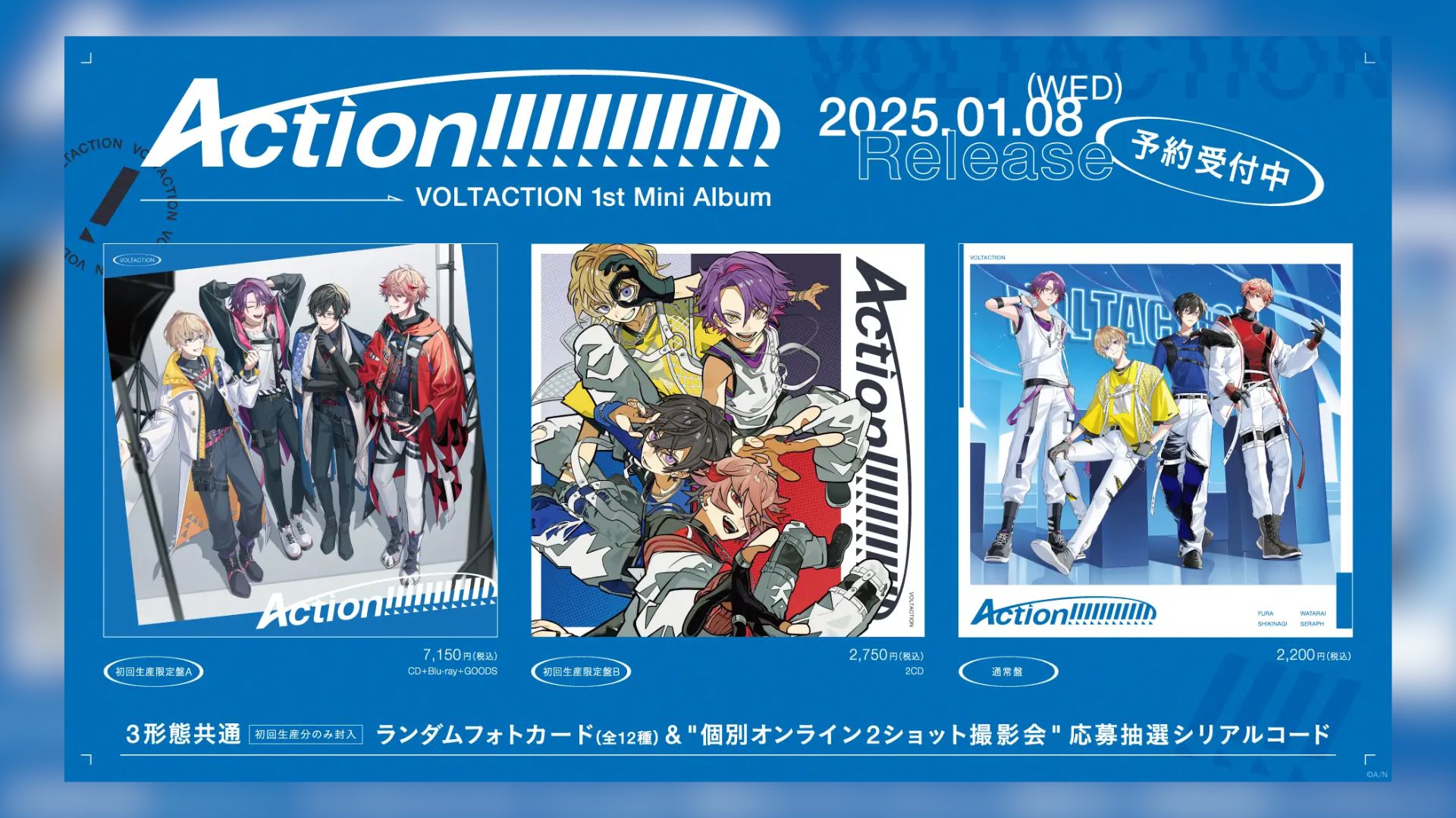 VOLTACTION Rilis Mini Album Action!!!!!!!!!!! dan Event Spesial