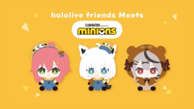 Peluncuran Kostum Minion dari Hololive Friends Meets