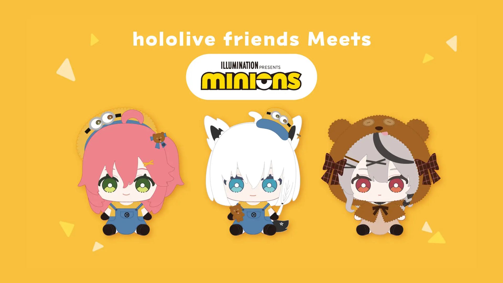 Peluncuran Kostum Minion dari Hololive Friends Meets