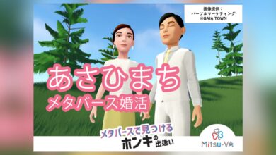 Mitsu-VA menggelar Asahimachi Metaverse Marriage Activity untuk membantu peserta menemukan pasangan hidup secara virtual dan inovatif.