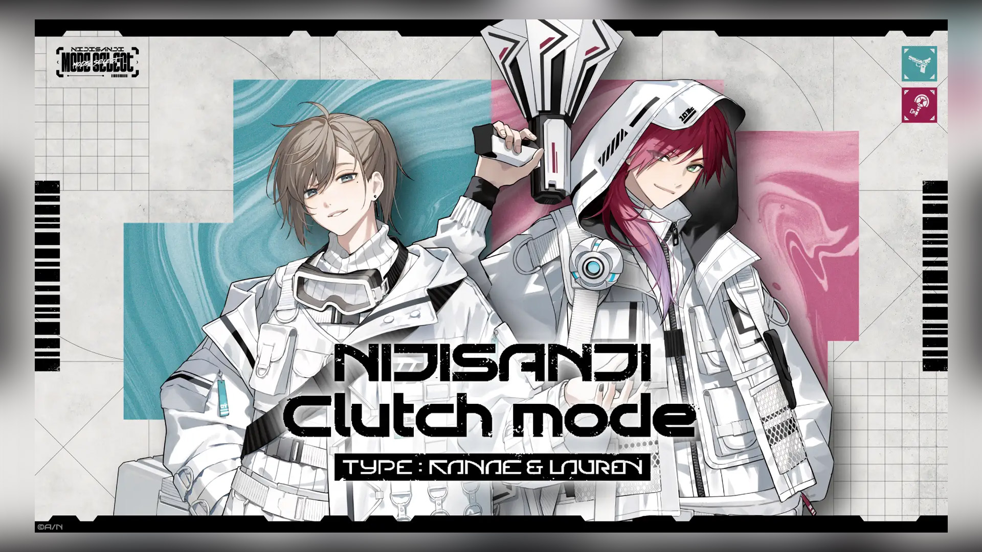 Penjualan Resmi NIJISANJI Clutch Mode Type: Kanae & Lauren