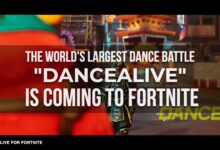 DANCEALIVE: Game Pertarungan Dansa di Fortnite